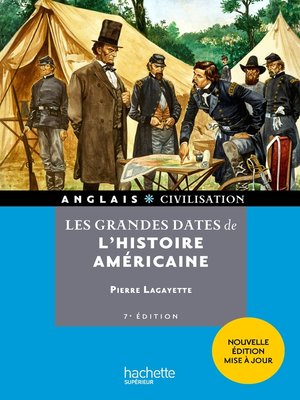 cover image of HU--Les grandes dates de l'histoire américaine (7e édition)--Ebook epub
